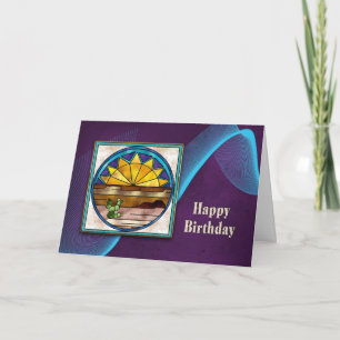 HAPPY BIRTHDAY - SUNRISE/INDIAN COLLECTION CARD