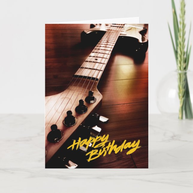 Happy Birthday Superstar Card (Front)