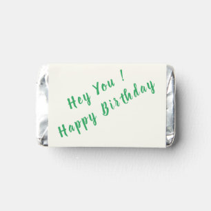 Happy Birthday Surprised Rooster Funny Hershey's Miniatures