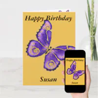 Happy birthday Susan Card