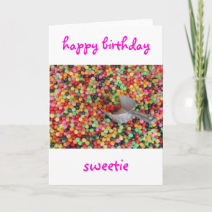 Happy Birthday Sweetie Card
