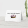 Happy Birthday Sweetie Cute Pun Sweet Donut Card