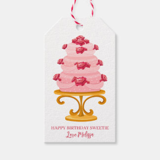 Happy Birthday Sweetie Gift Tags