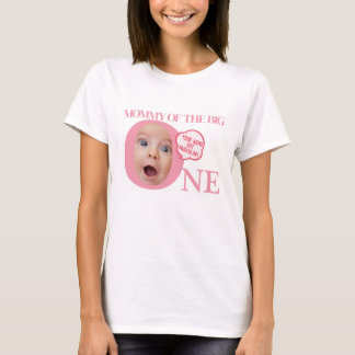 Happy Birthday T for 1st birthday party | Mommy T-Shirt