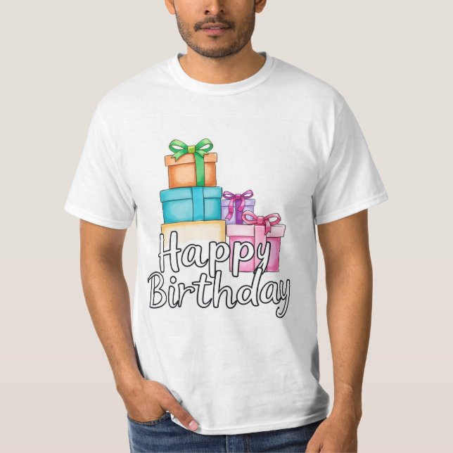 Happy birthday  T-Shirt (Front)