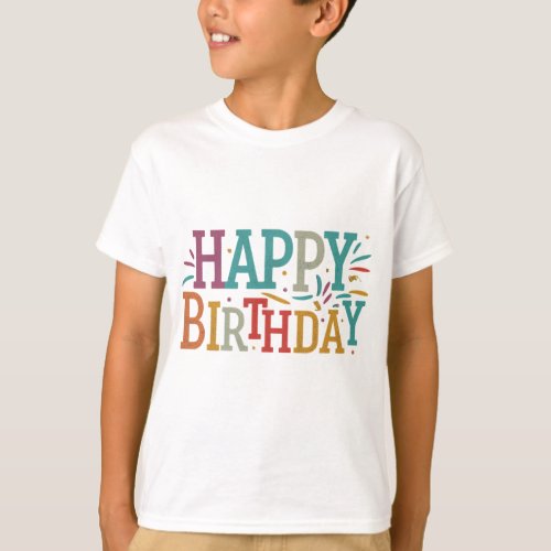 Happy Birthday T_Shirt