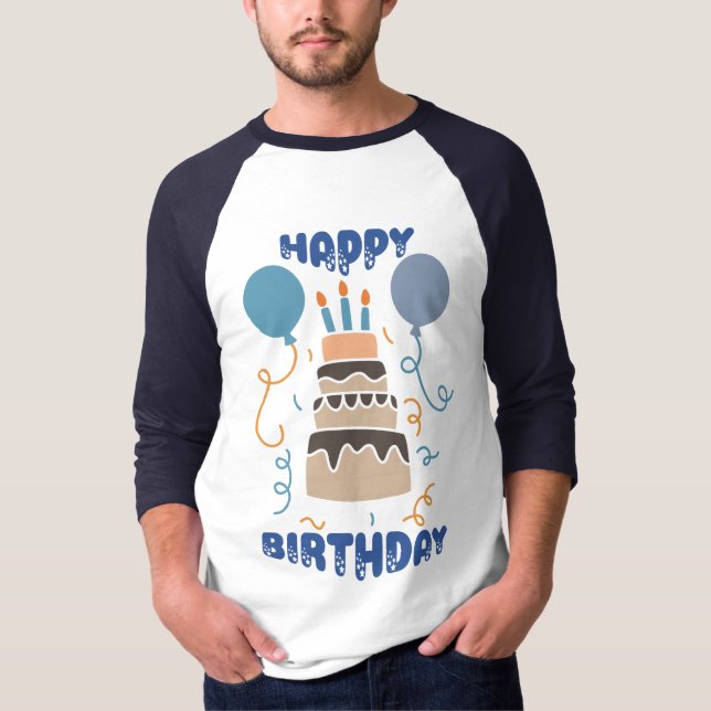 Happy Birthday T-Shirt (Front)