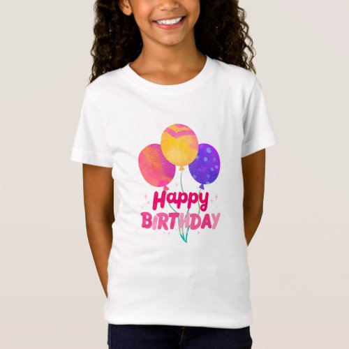 Happy Birthday T_Shirt Design 