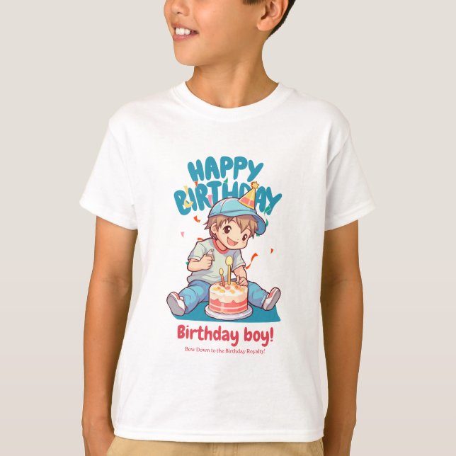 happy birthday t-shirt design  (Front)