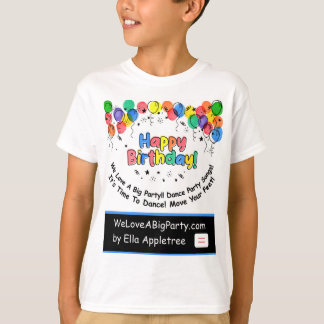 Happy Birthday T-Shirt for kids & all ages