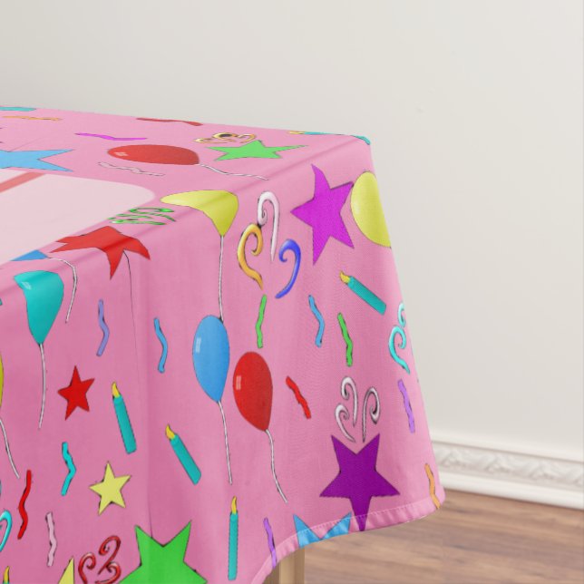 Happy Birthday Tablecloth (In Situ)