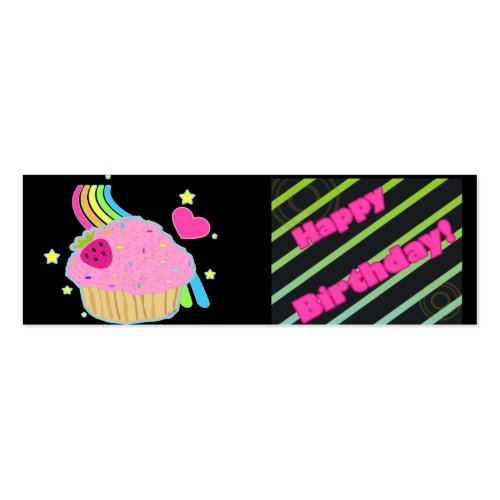 Happy Birthday tags Business Card