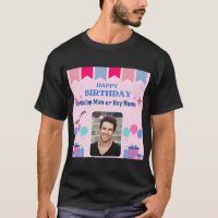 Happy Birthday Text Image Wishes Men's Boys