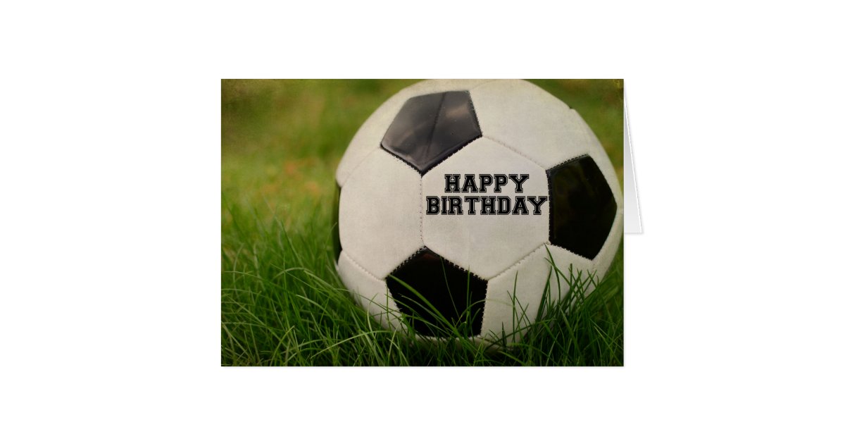 soccer ball card