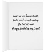 **HAPPY BIRTHDAY** THANKS FOR THE MEMORIES (Inside (Right))