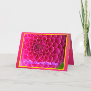 Happy Birthday - The Pink Dalia Card