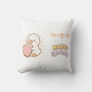 HAPPY BIRTHDAY THROW PILLOW