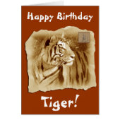 Happy Birthday Tiger!-Chinese Astrology (Front)