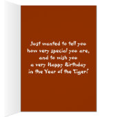 Happy Birthday Tiger!-Chinese Astrology (Inside (Right))