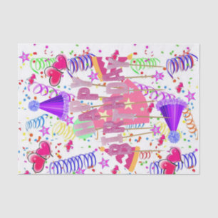 Happy Birthday Tissue Paper