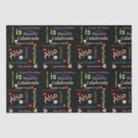 Happy Birthday Tissue Paper Daughter in Law