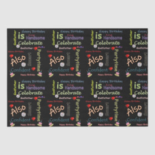 Happy Birthday Tissue Paper God Father