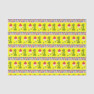 Happy Birthday Tissue Paper One Year Old