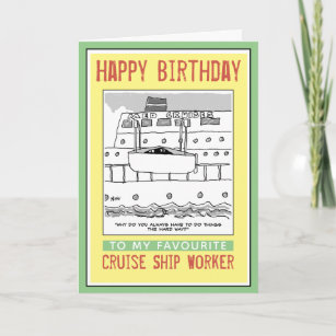 Cartoon Cruise Ship Gifts On Zazzle