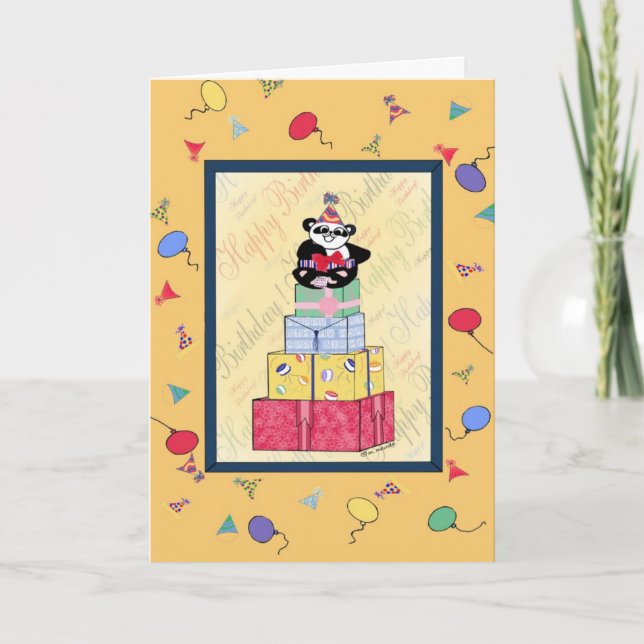 Happy Birthday to a Gifted Individual Card (Front)