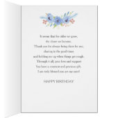 Happy Birthday to a very special Aunt flowers (Inside (Right))