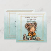 Happy Birthday To A Wonderful Granddaughter