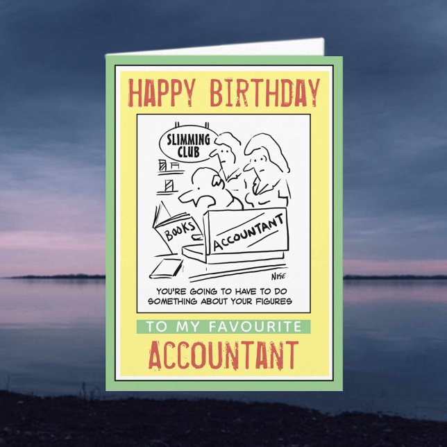 Happy Birthday to an Accountant Card (Creator Uploaded)