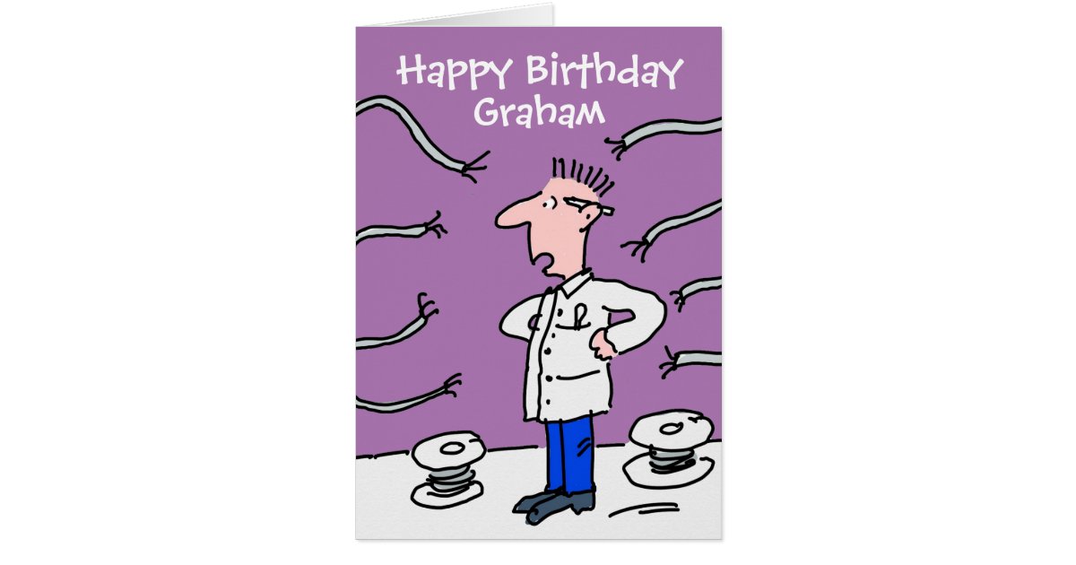 Happy Birthday to an Electrician Zazzle