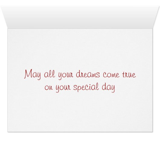 Happy birthday to best friend add a photo (Inside Horizontal (Bottom))