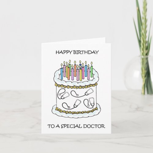 Happy Birthday to Doctor Card