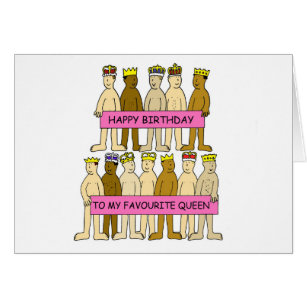 Cartoon Gay Birthday Cards Zazzle