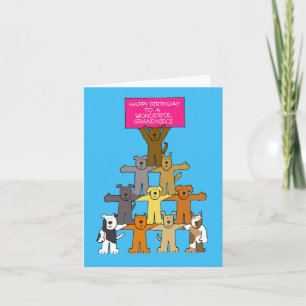 Happy Birthday to Grandniece Card