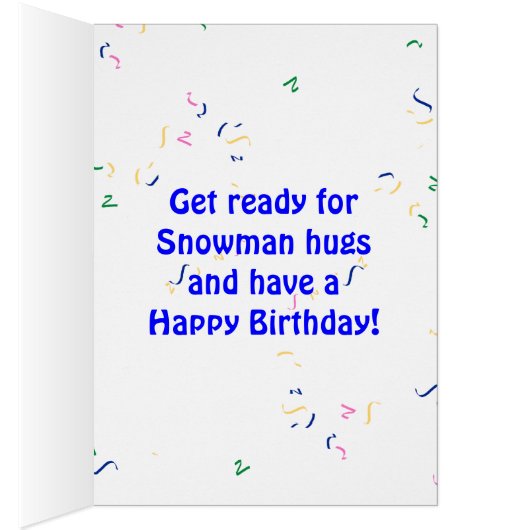 Happy Birthday To Him! (Inside (Right))