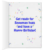 Happy Birthday To Him! Cards (Inside (Right))