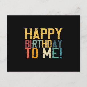 Happy Birthday to Me Birthday Party  Enclosure Card