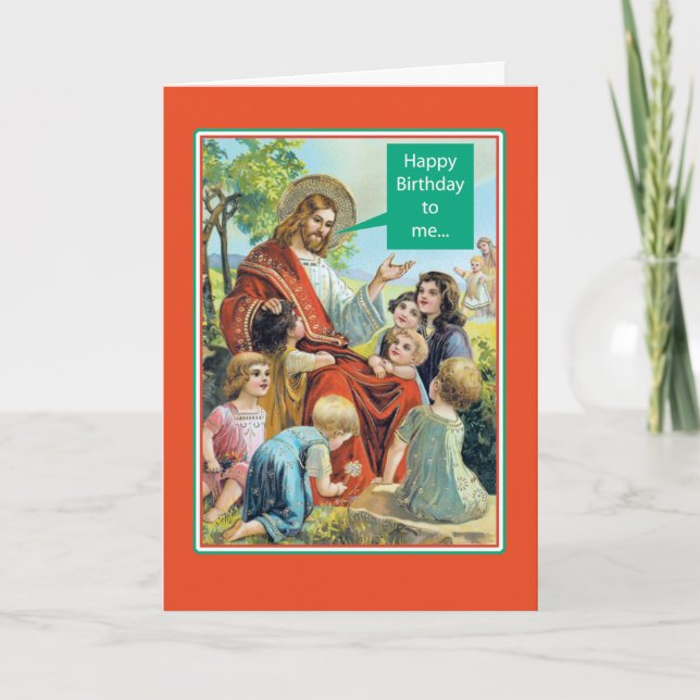 Happy Birthday To Me Card (Front)