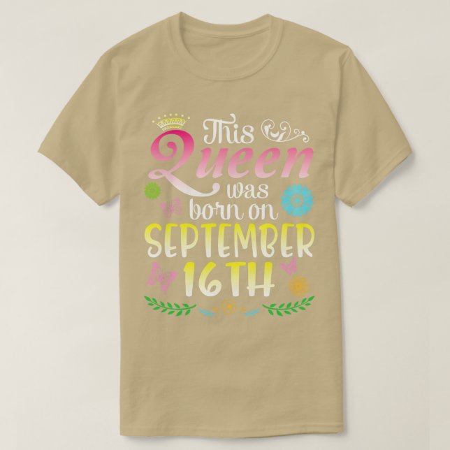 Happy Birthday To Me You Nana Mom Aunt Sister Daug T-Shirt (Design Front)