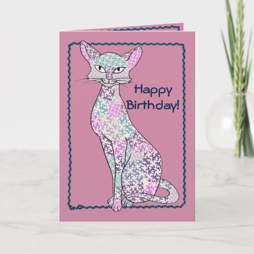 Happy Birthday To Mew Card