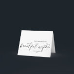 Happy Birthday to My Beautiful Wife Gift Husband Card<br><div class="desc">This cute Happy Birthday to My Beautiful Wife Card,  is a fun way to celebrate your amazing Wife's birthday!</div>