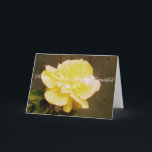 Happy Birthday To My Beautiful Wife Roses Card<br><div class="desc">Happy Birthday To My Beautful Wife Roses greeting card depicting original photographs of a romantic and beautiful yellow rose on the front cover with a stunning white rose on the inside cover. The card is left blank for your own special and personal message.</div>