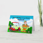 Happy Birthday to my dearest Husband-Golfer Card | Zazzle