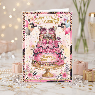 Happy Birthday to my Fabulous Daughter Card