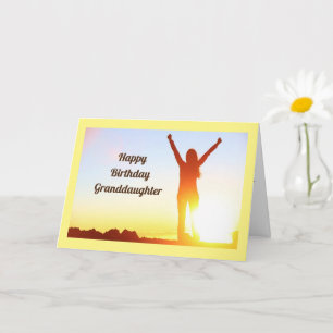 ***HAPPY BIRTHDAY*** TO MY GRANDDAUGHTER CARD