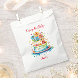 Happy Birthday to my Sister Personalized Favor Bag