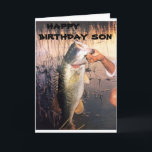 HAPPY **BIRTHDAY** TO MY **SON** CARD<br><div class="desc">DOES HE FISH,  IS HE TE "BEST SON EVER" AND DO YOU JUST LOVE LETTING HIM KNOW HOW IMPORTANT HE IS TO YOU? WELL,  I HOPE THAT THIS CARD (OR ANYONE OF MINE) WILL CONVEY THE MESSAGE TO "HIM" FROM "YOU"!!!!! THANKS FOR STOPPING BY ONE OF MY EIGHT STORES!!!</div>
